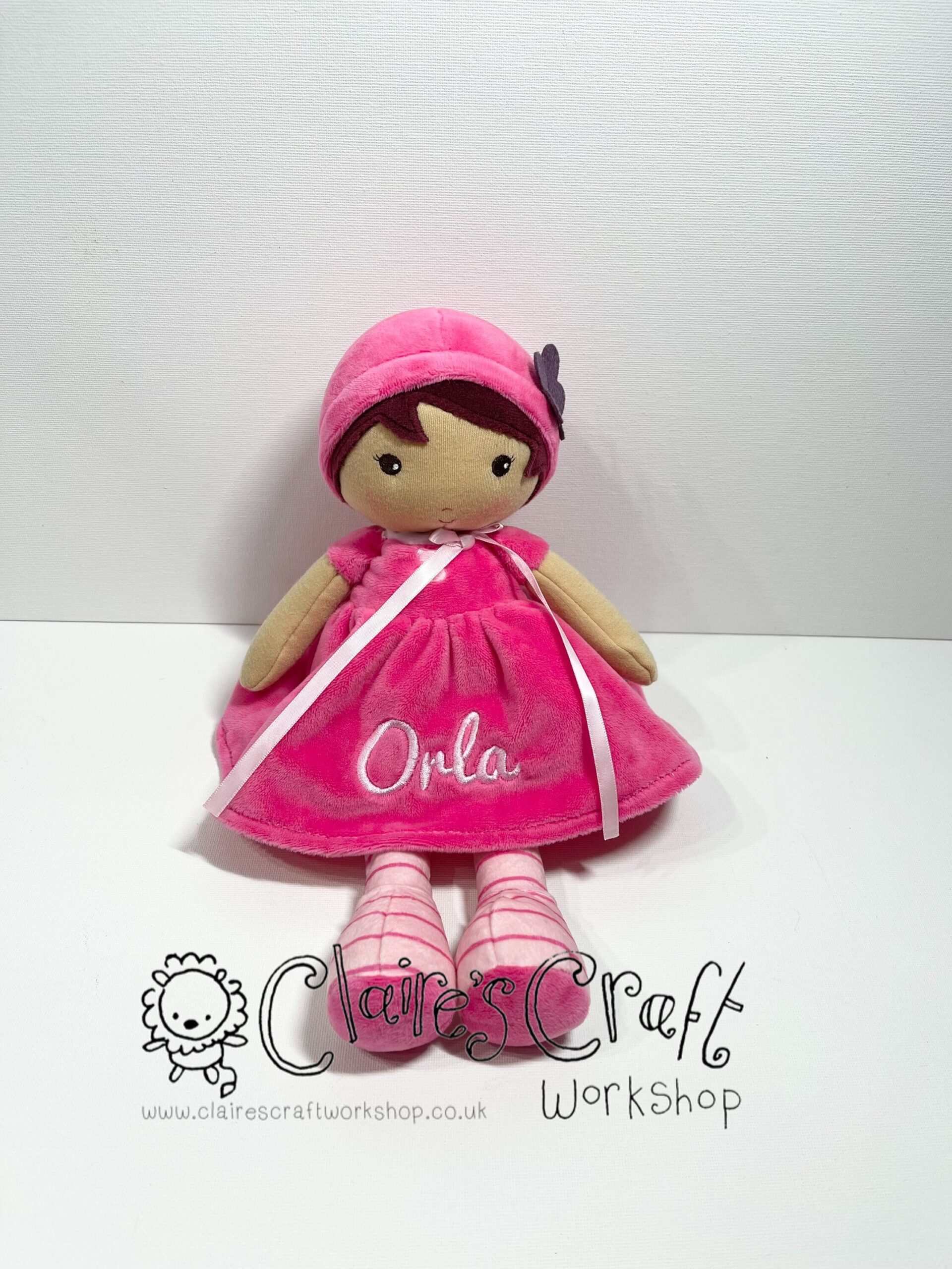Personalised Emma Rag Doll with name embroidered, Kaloo Tendresse, 25cm ...